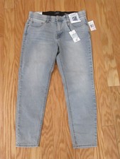 Curve Appeal Womens Comfort Waist High Rise Skinny Jeans 10/30 NEW WITH TAG 