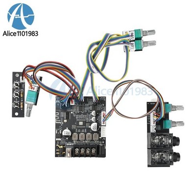 502T Microphone Audio Integrated Amplifier Board   TPA3116D2 2CH 50W *la