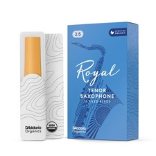 Royal by DAddario Tenor Sax Reeds, Strength 2.5, 10-pack