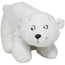 Kleiner Eisbär Kuscheltier 13cm Gebraucht