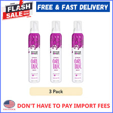 Not Your Mother's Curl Talk Curl Activating Hair Mousse Lightweight Hold,7oz 3pk