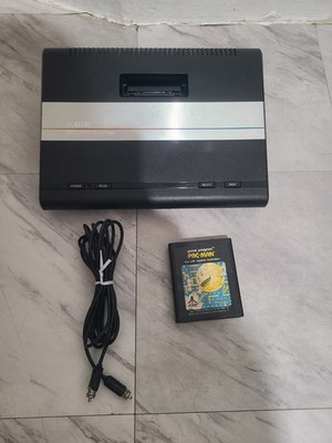 Atari 7800 Pro System Console Only With Pac-Man Game Tested Working