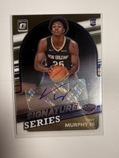 Trey Murphy III 2021-22 Donruss Optic Rookie Auto #SS-TMY Pelicans