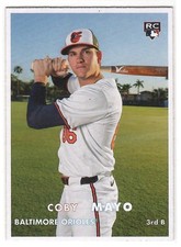 2025 Topps Heritage Coby Mayo #H25-6 Heritage 25th Anniversary Baltimore Orioles