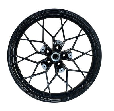 Vorderfelge 21 x 3.5'' zoll für Harley Davidson schwarz universal vorne felge HD
