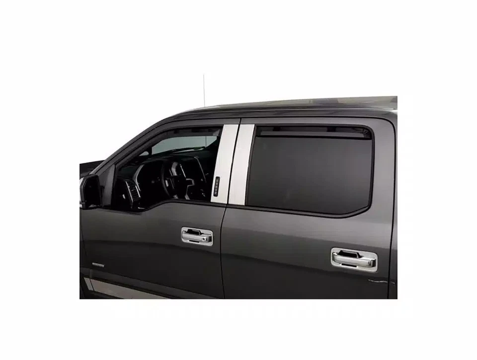 Putco In-Channel Window Visors For Chrysler 300 2011-2014 300C Front & Rear Set Foto 2 de 3