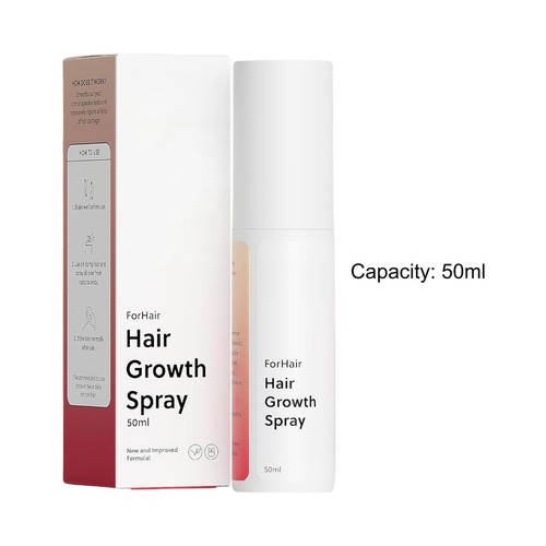 Spray para el crecimiento del cabello FORCHICS - Aceite no graso y promueve un cabello natural más grueso - H O T - Imagen 4 de 12