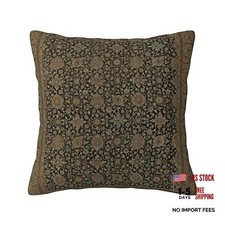 Antique Print Throw Pillow Covers 18"x18" - Persian Tabriz Rug - Pack of 1