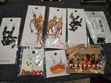 Halloween Earrings And Bracelets