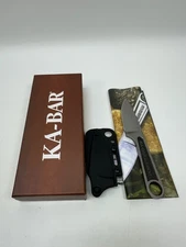 KA-BAR 1119 Forged Wrench Knife Fixed 3" Blade, Satin, One-Piece Construction, H