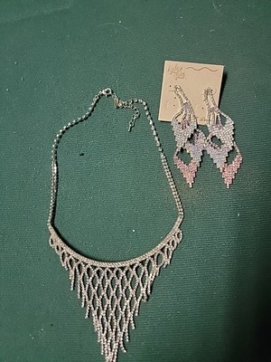 Haley Mae Set Of 3 Earrings And Necklace Jewelery