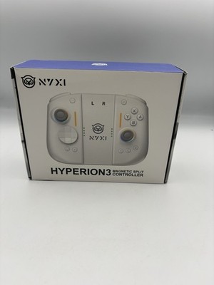 NYXI Hyperion 3 Magnetic Split Wireless Joy-Pad for Switch 2 Hall Effect White