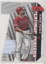 2021 Topps Topps Platinum Players Die-Cuts Albert Pujols #PDC-25 0d9j