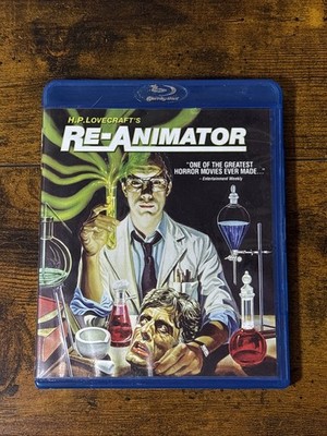 H.P. Lovecraft's Re-Animator Blu Ray (1985) Bruce Abbott Barbara Cramption