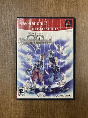 Kingdom Hearts Re: Chain of Memories - PS2 - Complete & CIB! DAMAGED COVER