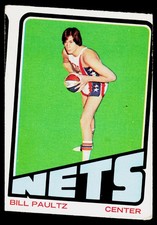Billy Paultz, 1972-73 Topps, #218, New York Nets,
