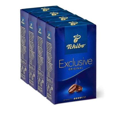 Tchibo Exclusive Coffee, Premium Ground, 8.8-Ounce 8.8 Ounce (Pack of 4)