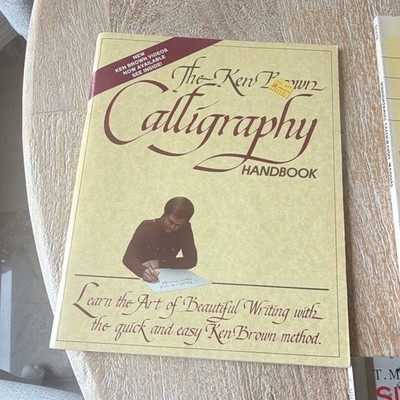 Two books with calligraphy 