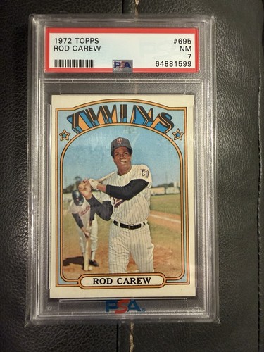 Rod Carew #695 1972 Topps card