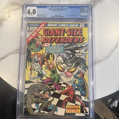 Giant-Size Defenders #3 Marvel Comics 1/74 68 Big Pages! CGC 6.0 1st App Korvac