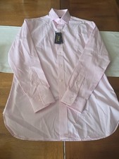 Men's Pink Polo Oxford Button Down Small New With Tags