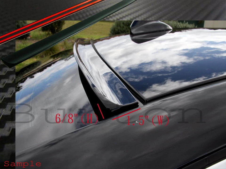 Alerón de techo ventana trasera para Suzuki Kizashi 2009-2016 sedán (sin pintar) Foto 4 de 4