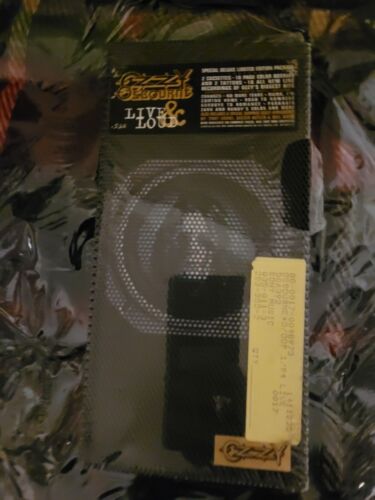 Nuevo de lote antiguo de colección Ozzy Osbourne: casete épico sellado en vivo y ruidoso - Imagen 1 de 5