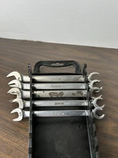 Snap-On Tools USA 5pc RXS12-RXS20 SAE Open-End Flare Nut Combination Wrench Set