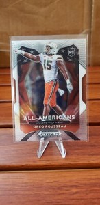 2021 Panini Prizm Draft Picks Greg Rousseau - RC - All-Americans Insert - Miami