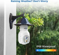 360° Light bulb security camera Zoom wireless outdoor low-light back front yard