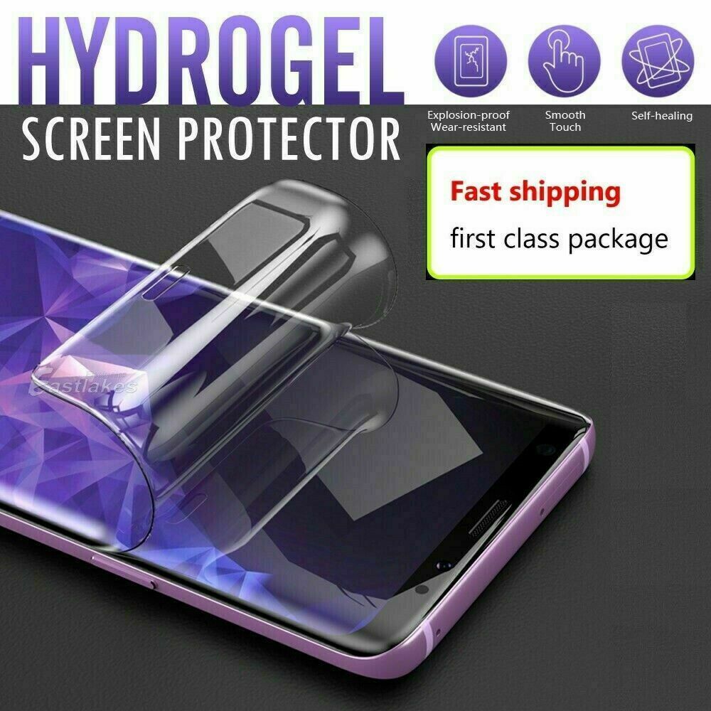 2PK] For Huawei P50 Pro P40 P30 Full Cover Soft Hydrogel TPU