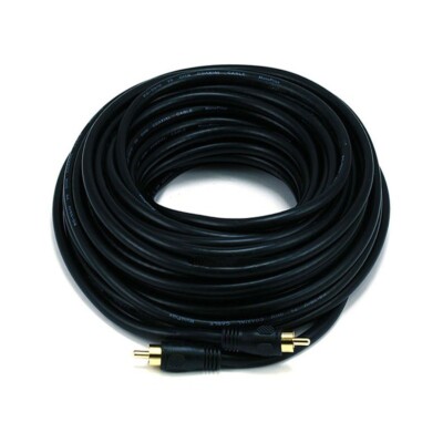 50ft Coaxial Audio/Video RCA Cable M/M RG59U 75ohm 