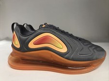 Nike Air Max 720 GS Gunsmoke/Fuel Orange Youth 6.5 / Women 8 AQ3196-004