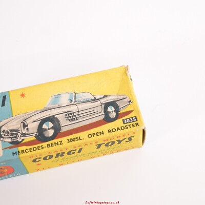 Corgi Toys 303S Mercedes 300SL Open Roadster | eBay