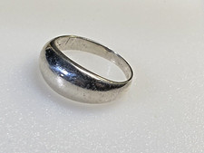 Sterling Silver 925 Ring Wider Front 4.01g Si...