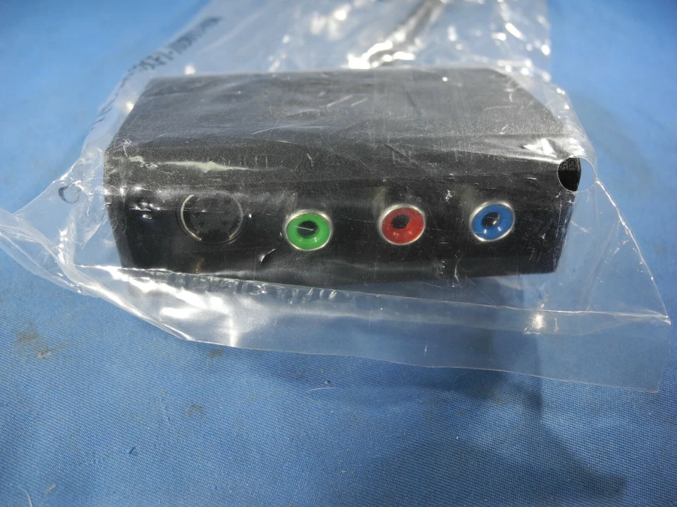 New Gigabyte 9 PIN S-Video Out Y Pr Pb/Av RCA Adapter + S-Video 4 pin female - Image 3 of 4