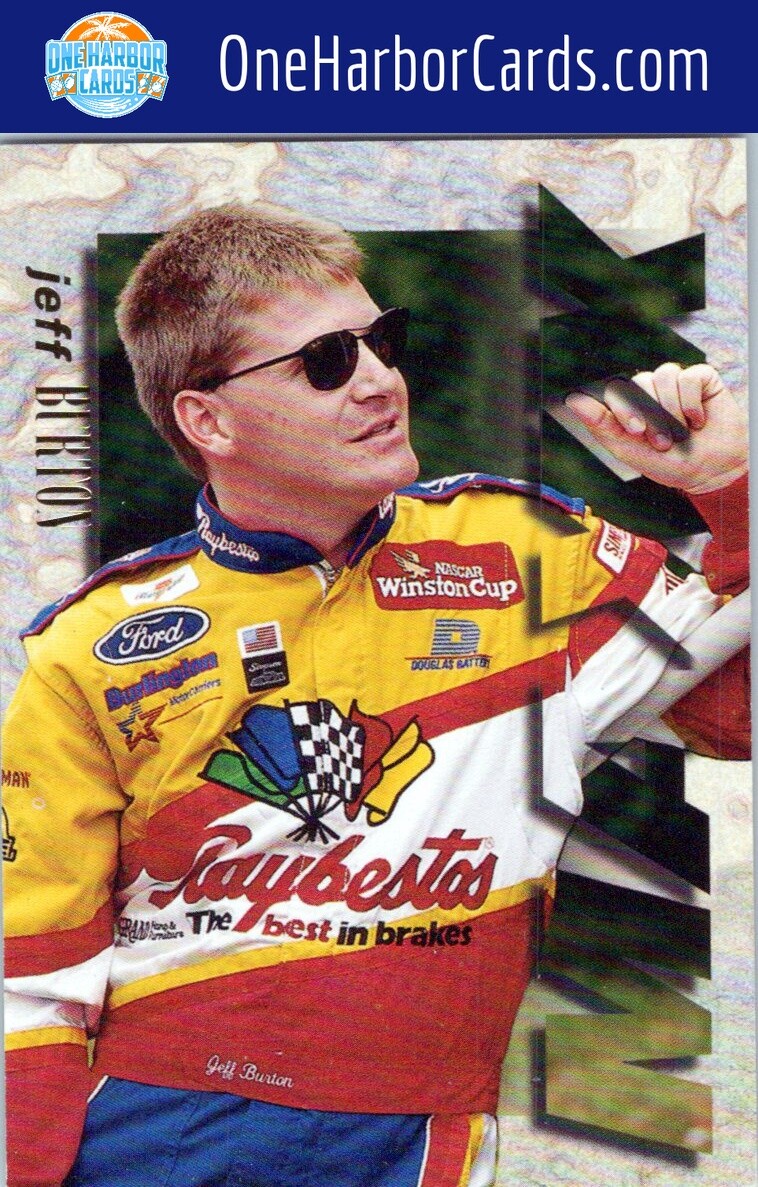 1996 Maxx Stavola Brothers Racing #8 Jeff Burton | eBay