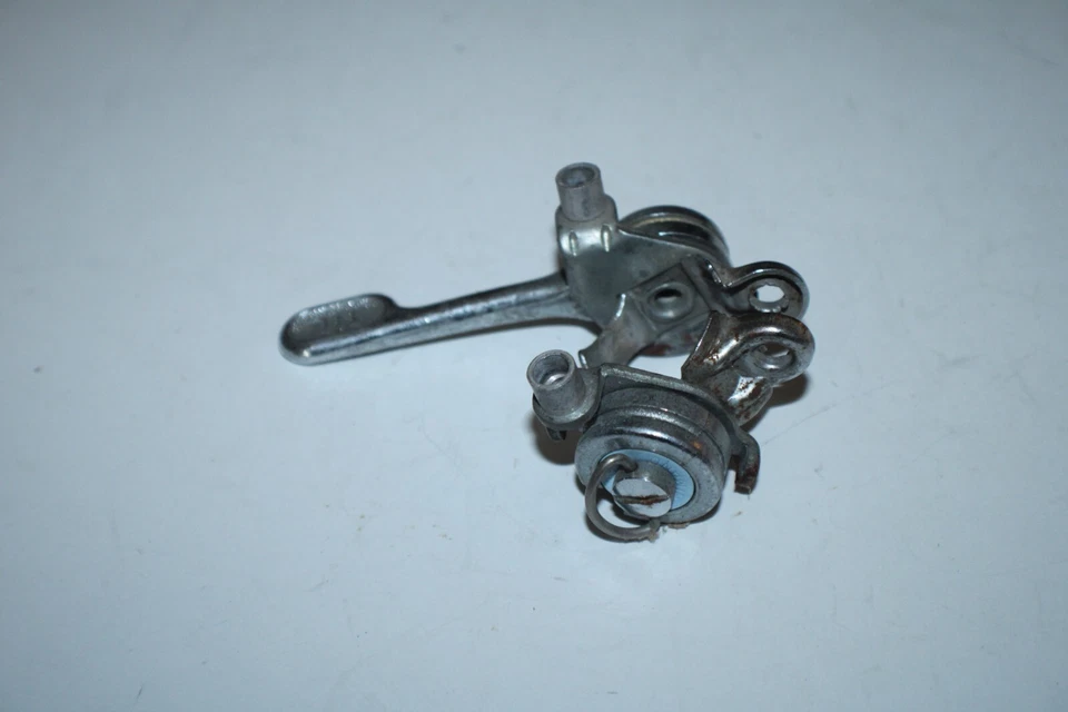 Palanca de cambios Shimano 333 derecha 1" pluma fricción plata turismo carretera envío EE. UU. Foto 4 de 4