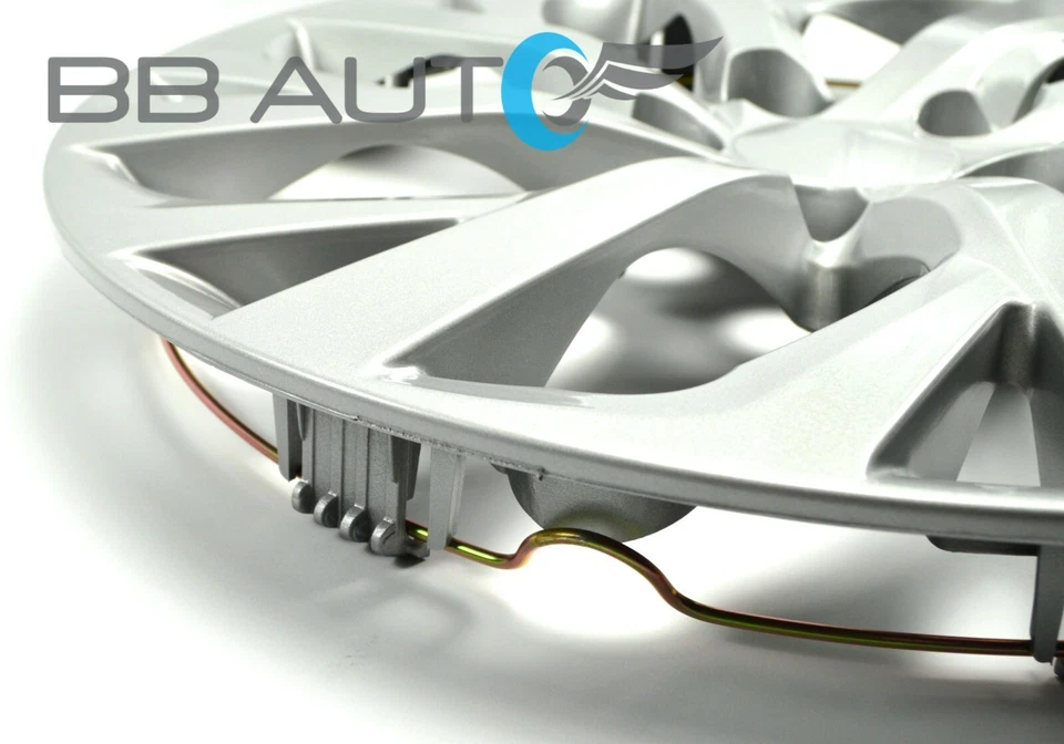 Набор серебряных колпаков колес 16 дюймов для стальных колес TOYOTA COROLLA 2017-2019 годов выпуска - Изображение 3 из 4