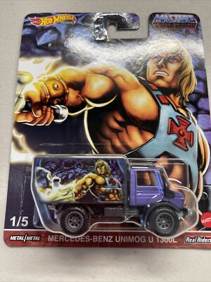 Hot Wheels Mercedes Benz Unimog U 1300L – Masters Of The Universe Die-Cast - View #7
