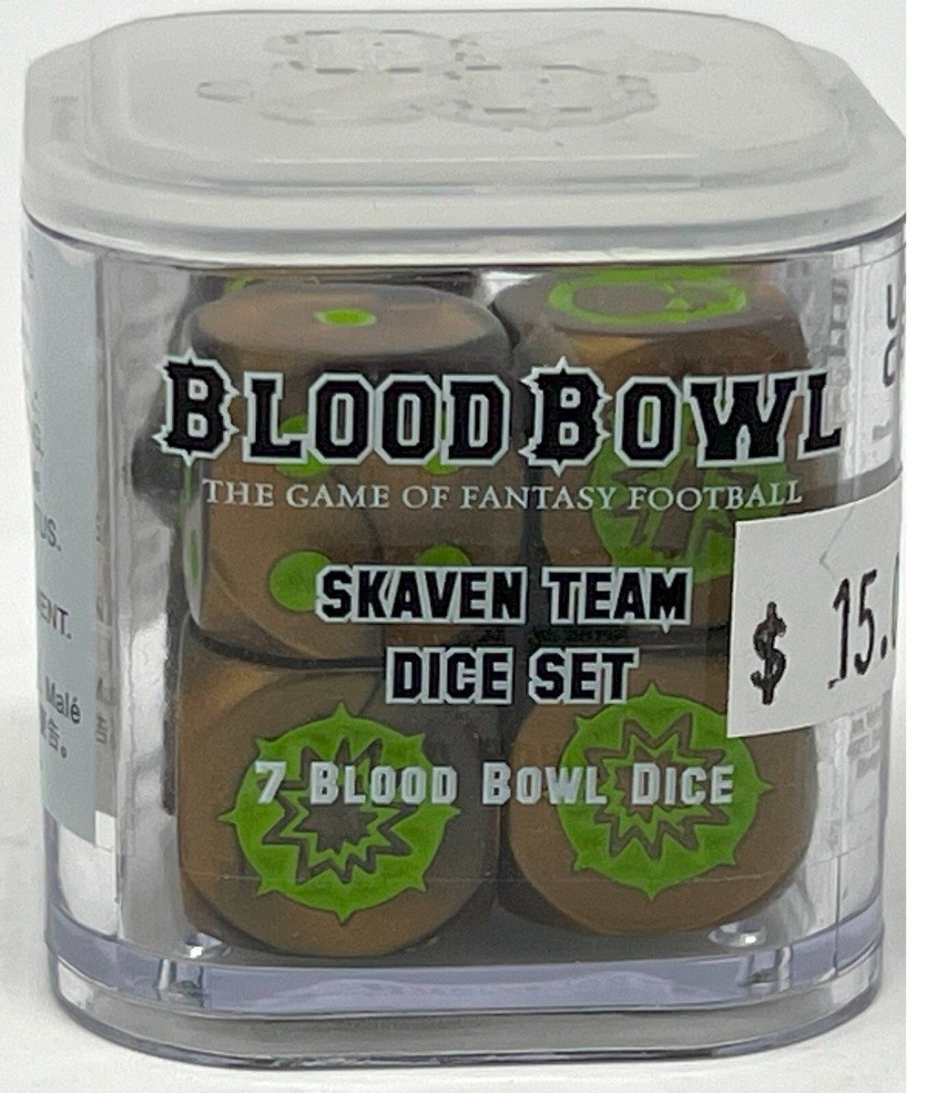 Blood Bowl MASSIVE Team Dice Set Collection Games Workshop You
