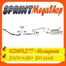 Auspuff Komplett Nissan Almera N15 1.4 1.6 Stufenheck 1995-2000 0278