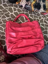 Authentic Christian Dior Red Handbag