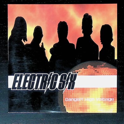 CD Electric Six Danger High Voltage Wall Sound Music 2002