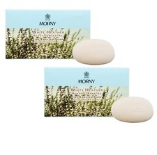 MORNY White Heather Fine English Soap Soap Bar 100g x 6 BARS