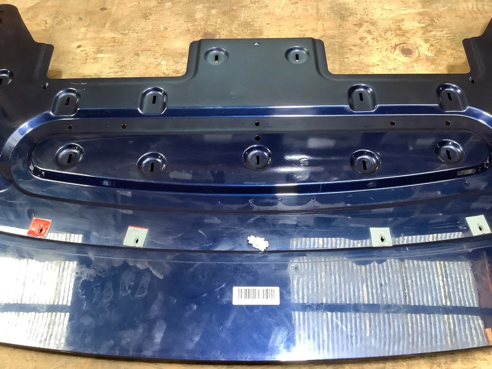 Audi A4 2005 convertible techo superior trasero cubierta techo blando panel de maletero azul OEM+ Foto 4 de 4