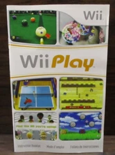Wii Play Original Instruction Manuals Only
