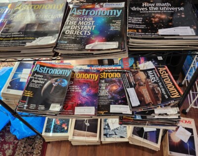 Astronomy Magazine 1981-1997 Complete Year Lots of 12 Issues, NASA Space Science