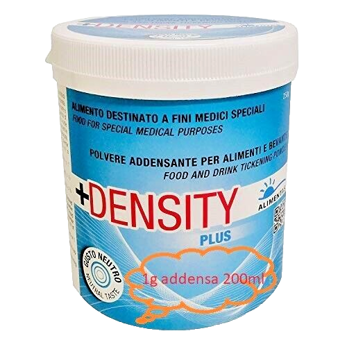 ADDENSANTE PER DISFAGIA   + DENSITY PLUS GUSTO NEUTRO 250 g - 1G ADDENSA 200 ML