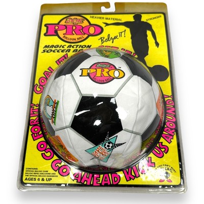 Vintage Balzac Pro Magic Action Soccer Balloon Ball 1992 Catco Rare Sealed New